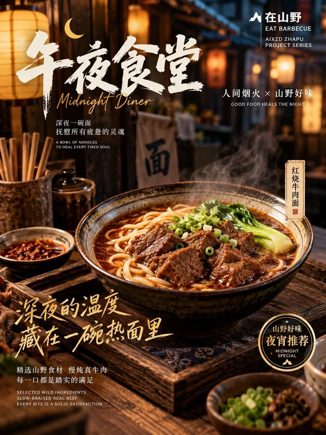 餐饮美食海报系列!超强食欲感!